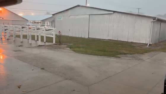 Tornado warning and emergency response at Brown County Fair, Ohio, USA