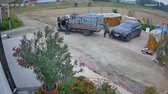 Man instinctively stops out-of-control truck with child in Hebei, China