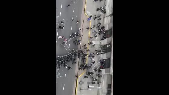 Police block protesters in Buenos Aires over President Milei’s Veto of retiree raise