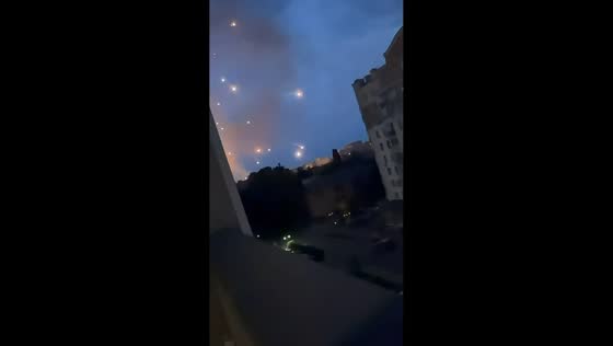 Massive explosions rock Kyiv during overnight attack, Ukraine