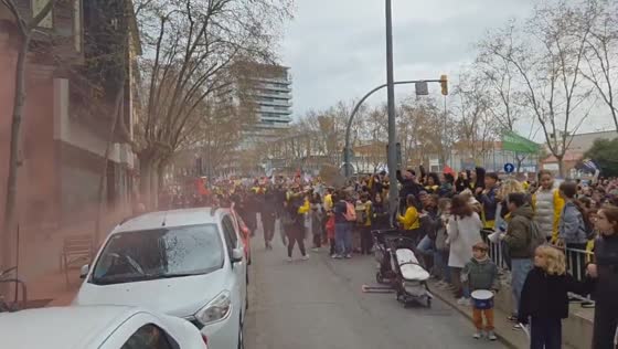 Catalan teachers strike for better pay and resources in Sabadell, Spain