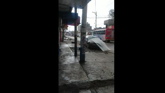Severe windstorm ravages Toluca, Mexico