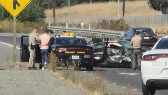 High-speed pursuit ends in crash on Northbound Highway 101: 18-year-old Mustang driver arrested after colliding with SUV