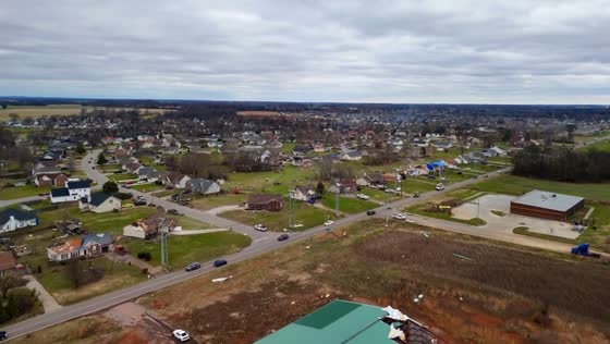 Tornado devastation: raw footage reveals destruction in Clarksville and Springfield, Tennessee