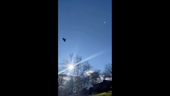Ukrainian aircraft chases Russian drone over Odesa, Ukraine