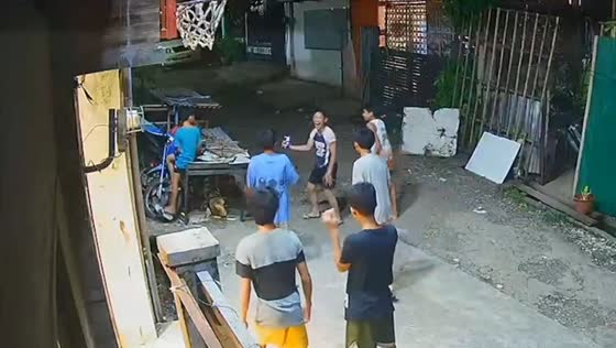 Child saves falling phone after basketball shot in Davao City