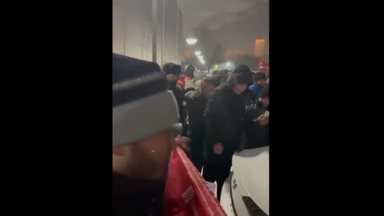 A protest rally began in Astana in Kazakhstan after the inauguration of President Tokayev