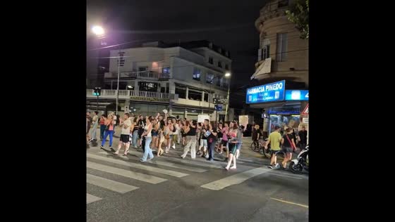 Protest against labor reform draws crowd in Buenos Aires, Argentina