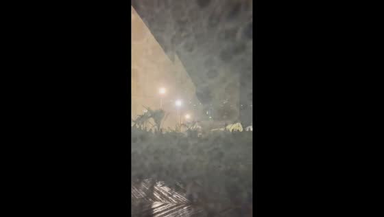 Strong winds intensify as nor’easter approaches in Atlantic City, New Jersey, USA