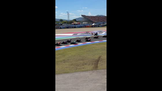 Moto2 riders crash in opening-lap pile-up in Misano, Italy