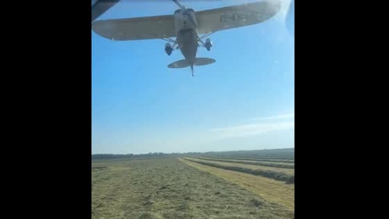 Aircraft startles farm worker in Dunkeswell, UK