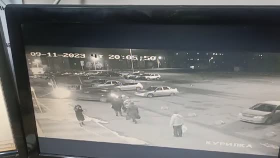 Unlicensed teen driver rams SUV into smoking room, injuring two women in Omsk parking lot