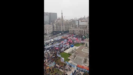 Protests erupt in Buenos Aires against Milei government's economic plan