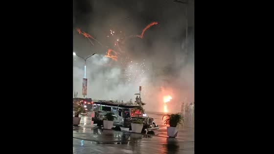 Fireworks malfunction sends explosions in all directions in Cavite
