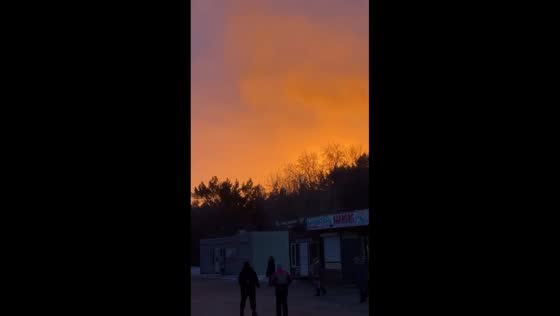 Massive gas pipeline fire erupts after explosion in Omsk, Russia