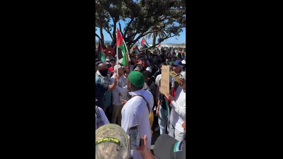 Massive Cape Town rally advocates Palestinian support against Gaza conflict