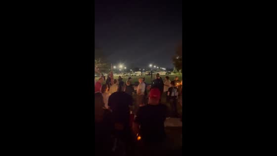 Students honor Charlie Kirk at vigil in Michigan, USA