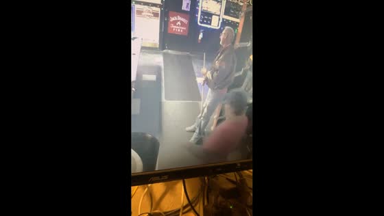 Funny fall during billiards in Cleveland, Ohio, USA