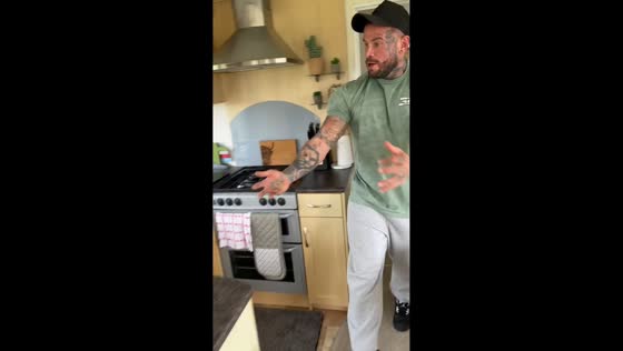 Bird collides with window before being released in Anglesey, Wales, UK