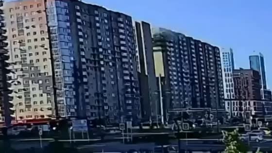Gas explosion rocks high-rise building in Stavropol, Russia