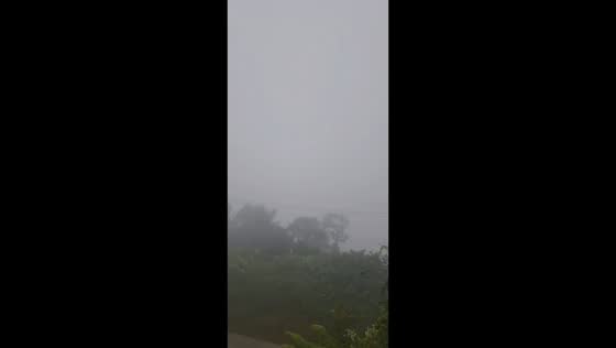 Hurricane Erin at Cerro Punta Summit, Puerto Rico