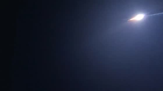 A breathtaking video of the asteroid Sar2667 passing through France