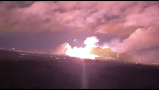 Massive nighttime blaze follows reported drone strike on VK data center in Leningrad, Russia