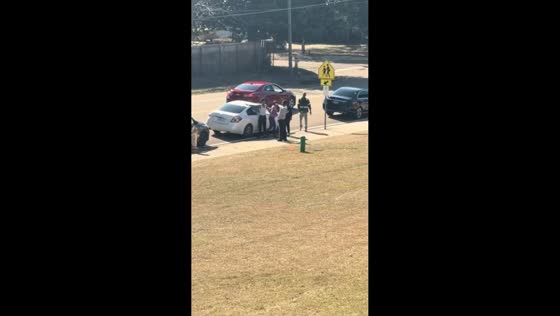 Fight breaks out in residential area in Jackson, Mississippi, USA