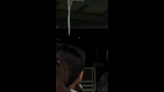 Students witness debris from Chinese rocket launch in Bacarra, Philippines