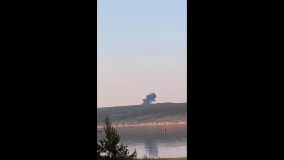 Supersonic Tu-22M3 bomber crashes near Kamenka in Irkutsk, Russia