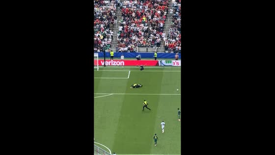 Pitch invasion interrupts Belgium vs. Senegal World Cup match in Seattle, USA