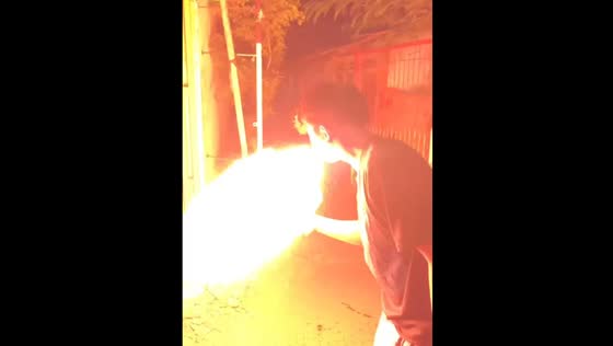 Fire Trick Gone Wrong: Man's Mouth Catches Fire in Jakarta, Indonesia