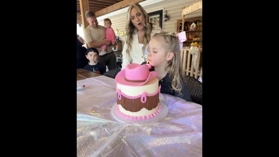 Child pulled back from candle fire on cake in Delaware City