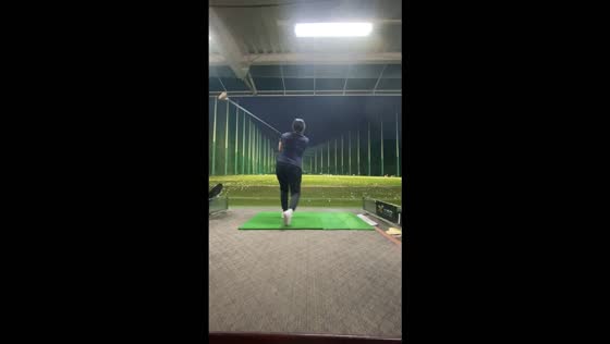 Woman gets hit in the head by a rebounding golf ball at driving range in Yokohama, Japan