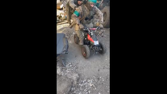 Ukrainian soldiers find moments of joy amidst conflict in Bakhmut