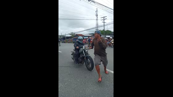Deaf man struck by motorcycle during event: accidental recording reveals harrowing incident