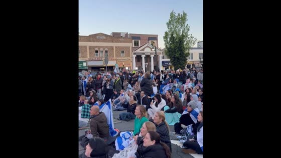 Town of Tenafly gathers for live release of Edan Alexander