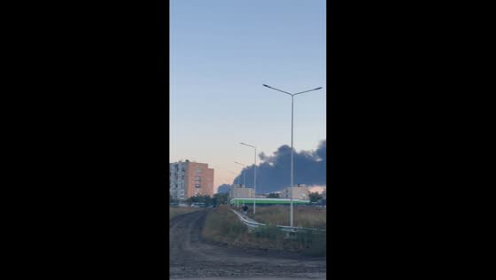 Massive smoke plume rises over Odesa after reported Russian strikes, Ukraine