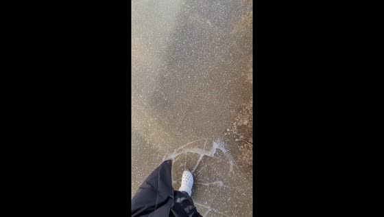 Walking the ice: volunteer's unexpected challenge in Incheon, South Korea