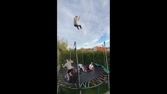 Man launched off trampoline in Tønsberg, Norway