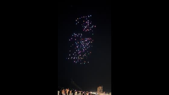  Latin America's largest drone show illuminates Camboriu sky in Brazil