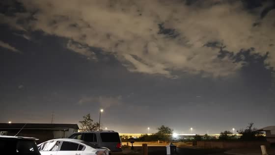 Timelapse captures dramatic skies after dust storm in Tucson, Arizona, USA