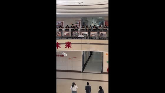 Campus handmade parachute competition Heilongjiang, China