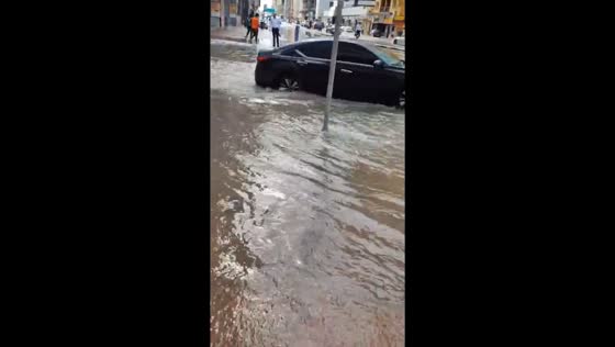 Unprecedented flooding hits Dubai following heaviest rainfall in 75 years