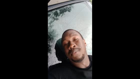 Man falls off car hood while filming himself in Jacksonville, Florida, USA