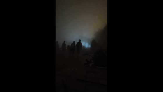 Hiking through thick fog in Henan, China