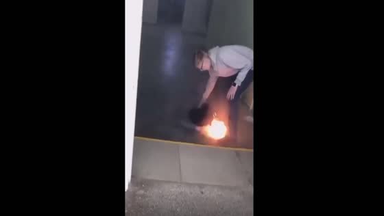 Student's backpack explodes due to faulty charging unit at Russian technical school