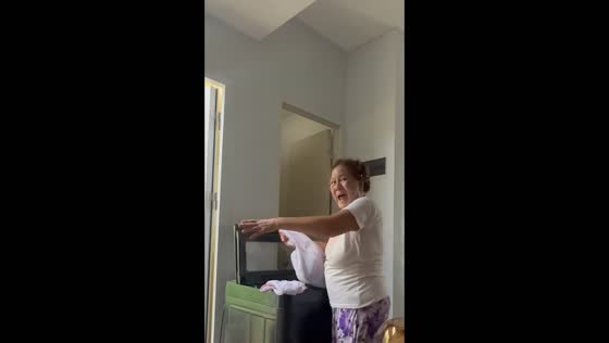 Daughter pranks mother in Cavite, Philippines