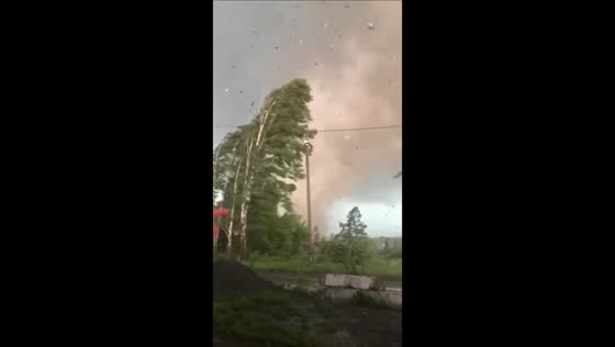 Massive tornado causes widespread damage in Sverdlovsk, Russia