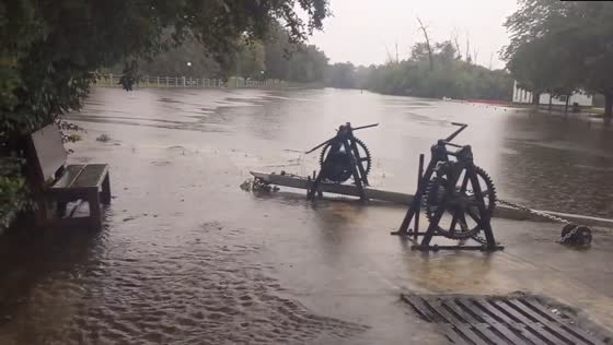Flash flood chaos: Rideau Canal overflows amidst heavy rainfall in Ottawa
